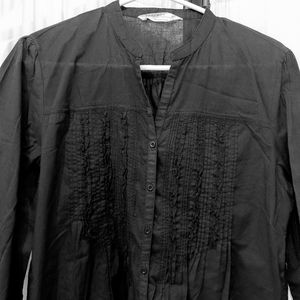 Japanese Brand PAGEBOY Light cotton, buttons down front tunic top Size L
